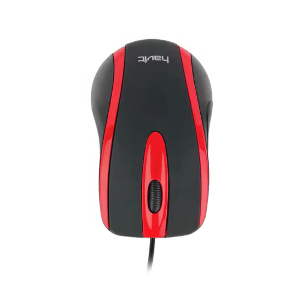 Havit PC series-USB Mouse Black+Red HV-MS753 BK+RD