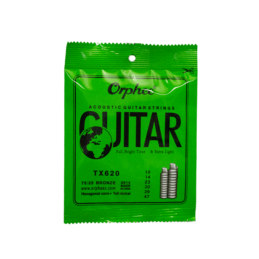 Orphee Accoustic Guitar String Set TX620
