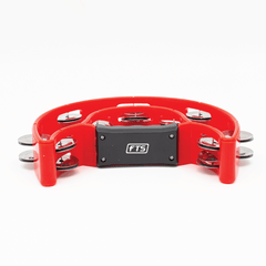 FTS Double Row Tambourine Red FTS-JT-TX9-20 RD