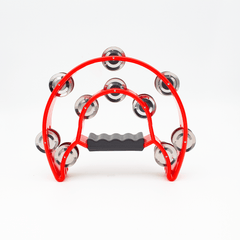FTS Double Row Tambourine Red FTS-JT-TX9-20 RD