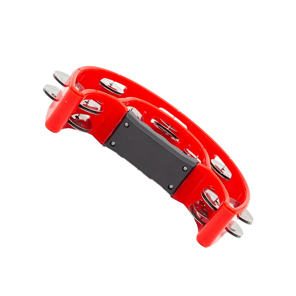 FTS Double Row Tambourine Red FTS-JT-TX9-20 RD