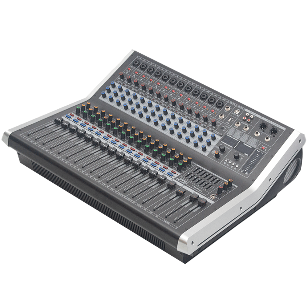 FTS 16Ch Powered Mixer 99Dsp With BT Player 600WX4 FTS-E124