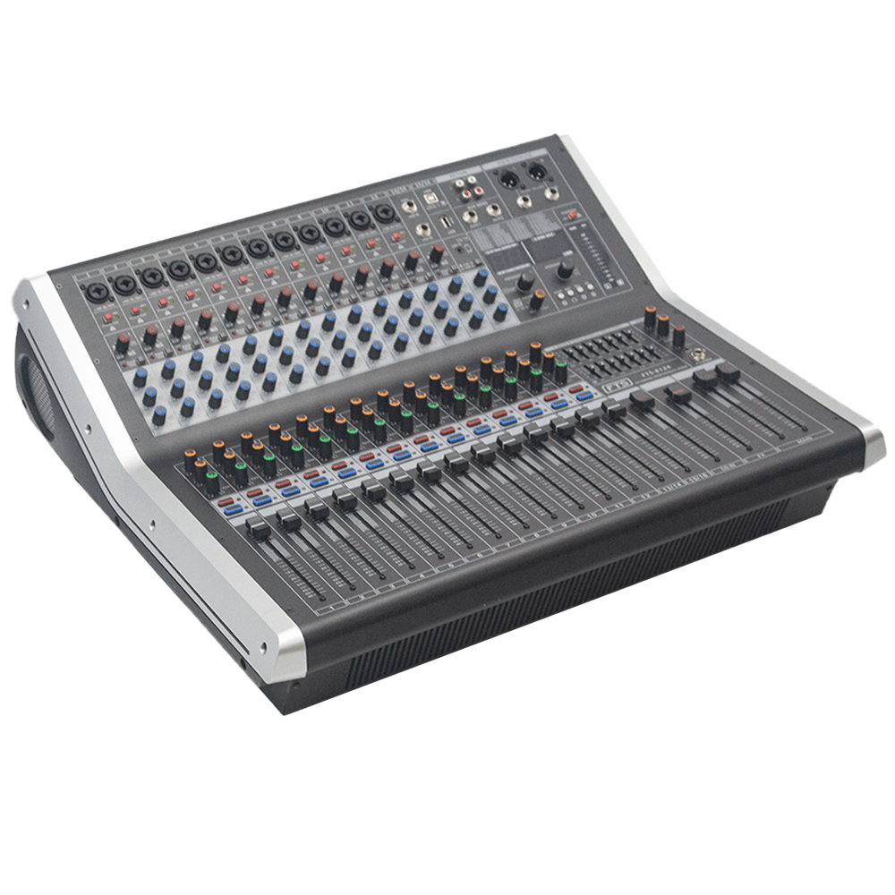 FTS 16Ch Powered Mixer 99Dsp With BT Player 600WX4 FTS-E124