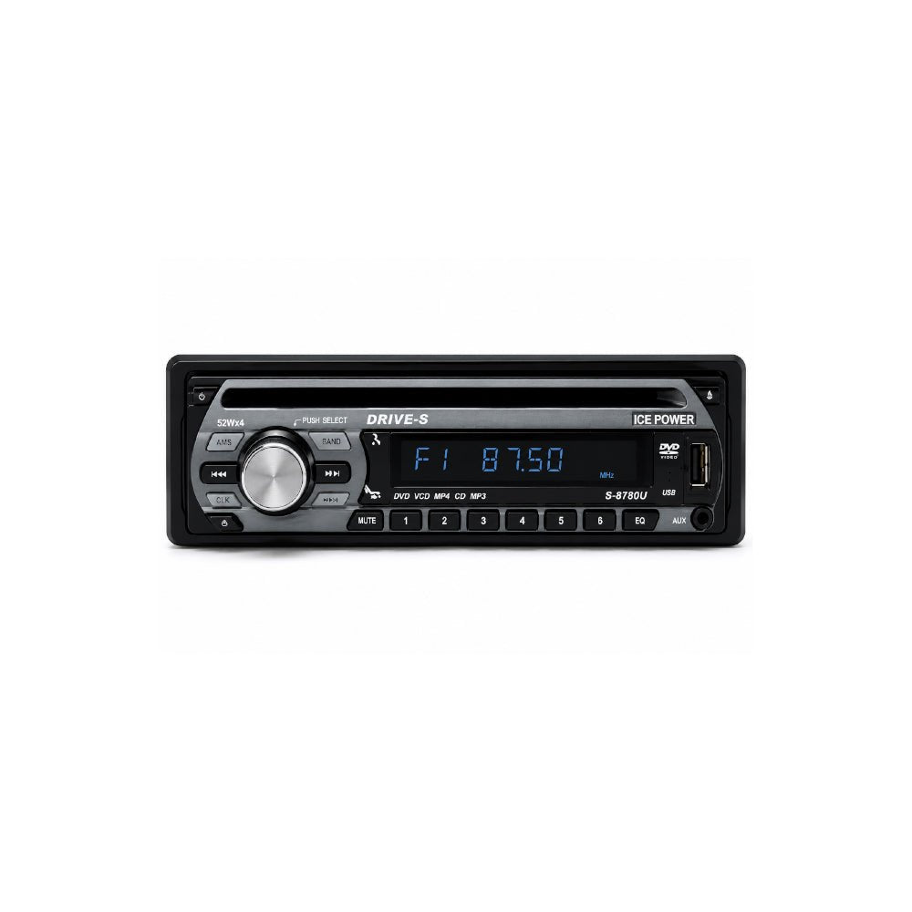 Ice Power Dvd/Sd/Cd/Front Loader/Auxin/Am/Fm/Bt IP-7230B