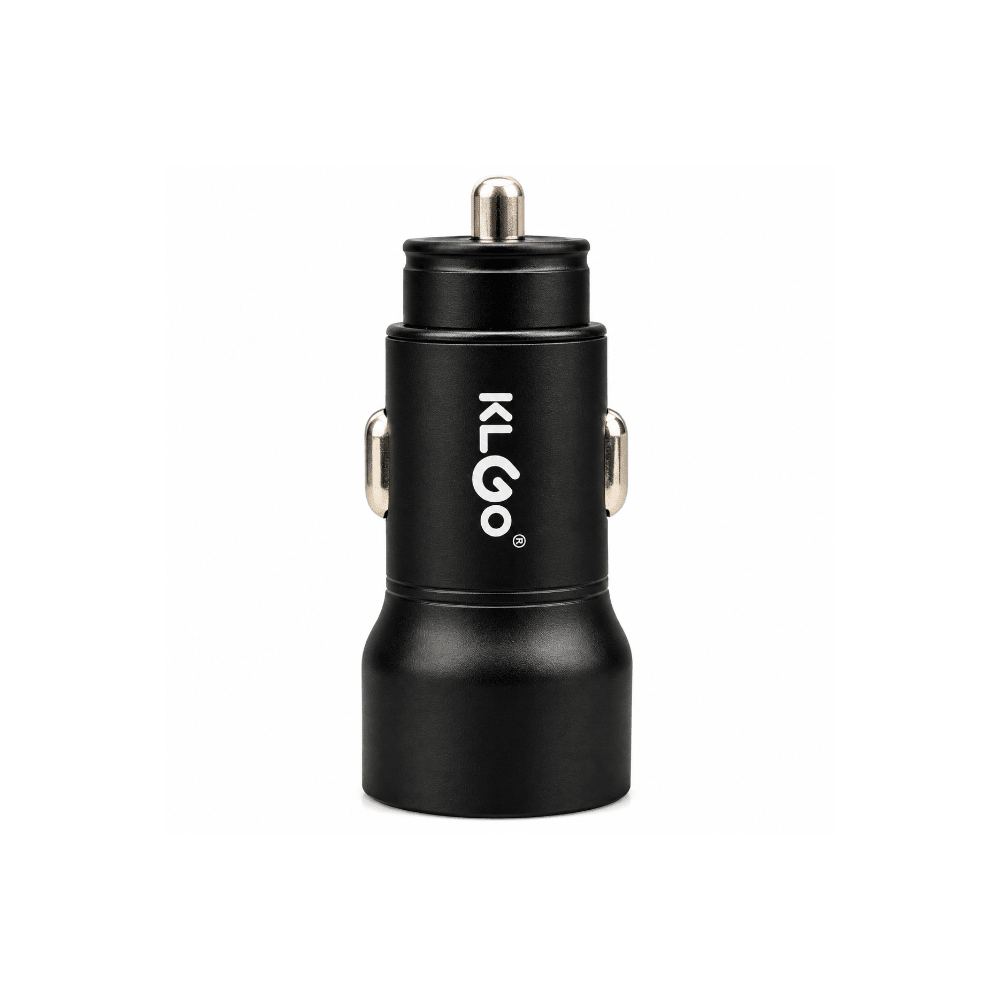 KlGo USB-CPD Car Charger Black TC-02BK