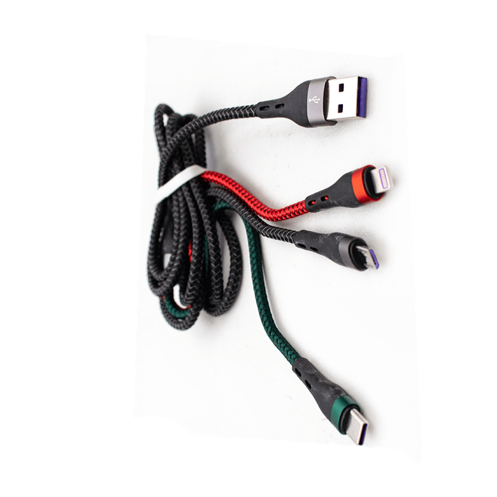 KlGo Fast Charging Cable 3in1 S-680