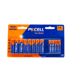 LR6+LR03 12Pcs Ultra Alkaline Battery