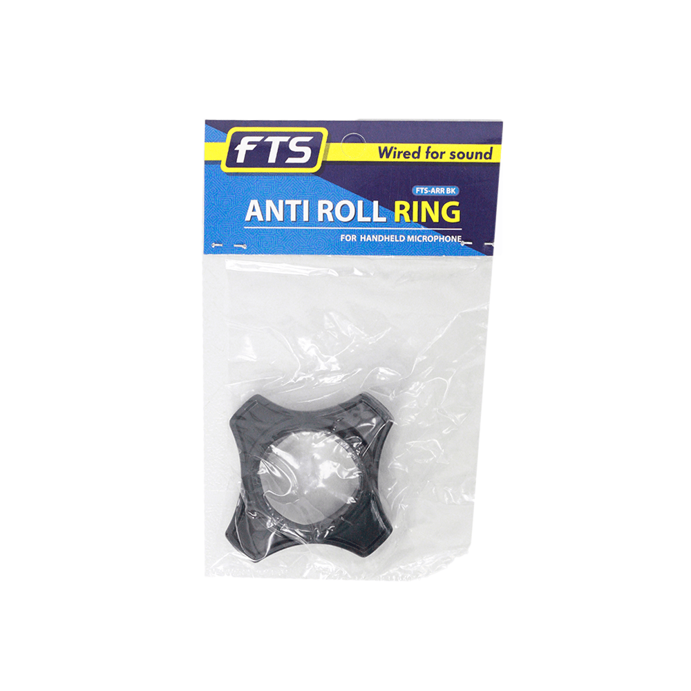 Anti Roll Ring For Handheld Microphone Black FTS-ARR BK