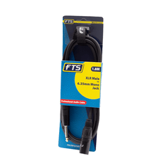 FTS 1.8M XLR Male to 6.35 Mono Jack Male 1.8m TX012+TJ013