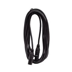 FTS 5M XLR Male XLR Female Mic Cable Black TX009+TX012BK