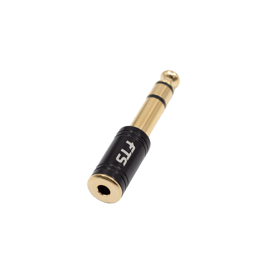 FTS 3.5mm St Jack to 6.35mm St Jack KT087