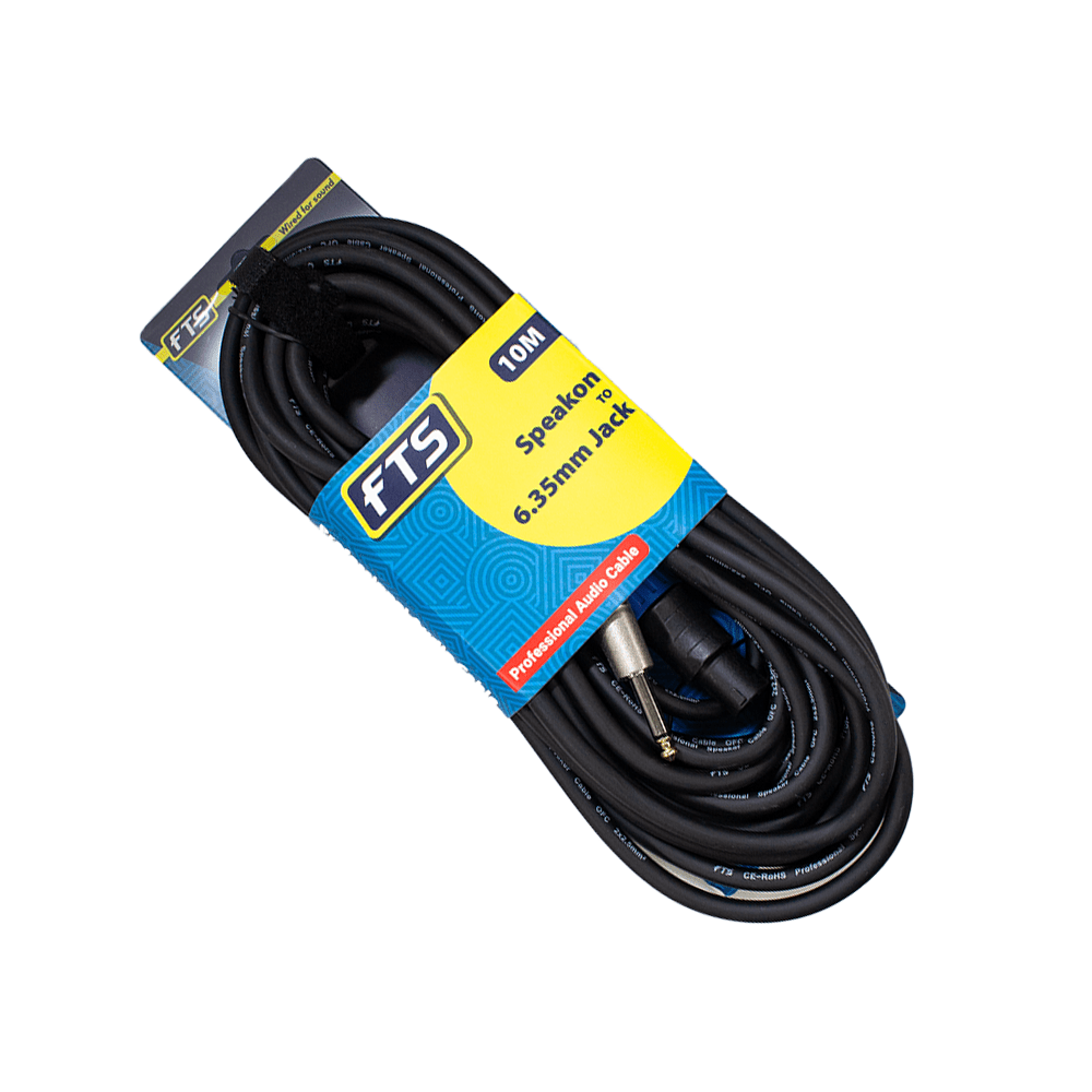 FTS 10M 2*2.5MM2CCA Speak on To Mono Jack FTS-TSC033C09/10M