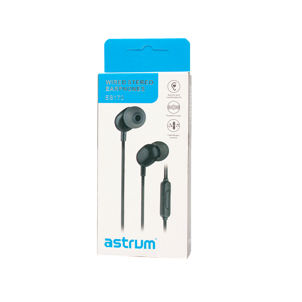 Astrum Wired Stereo Eaphones EB170