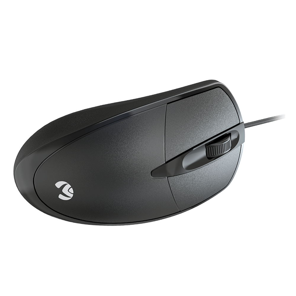 MOS-371U BK Mikuso Wired Optical Mouse 3 Buttons + 1 Wheel Black