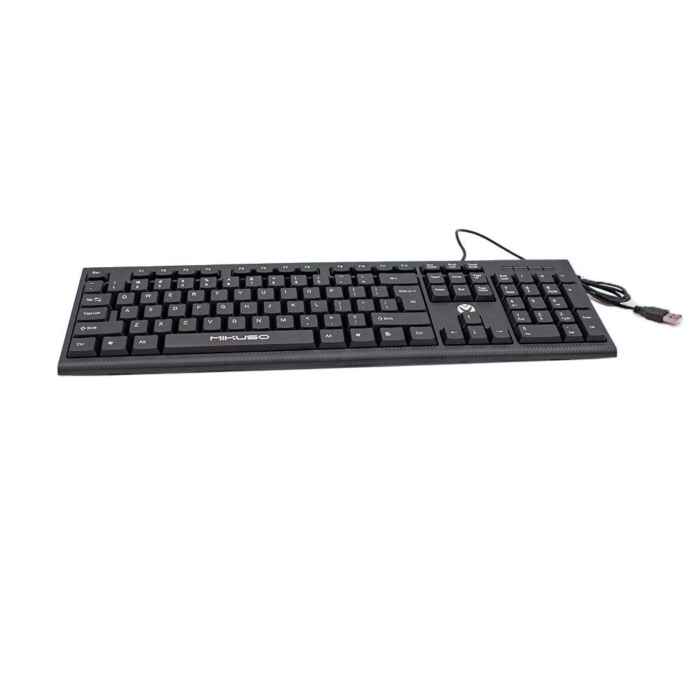 Mikuso Wired Keyboard Black KB-049U BK