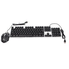 Mikuso Wired Waterproof Splash Design Keyboard Black KB-C024 BK/XK-01