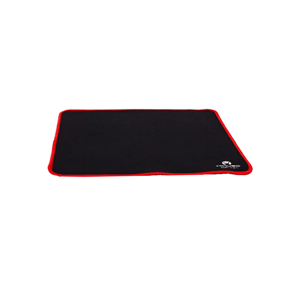 MP-121 BK/RD Mikuso Rubber Mousepad Black/ Red