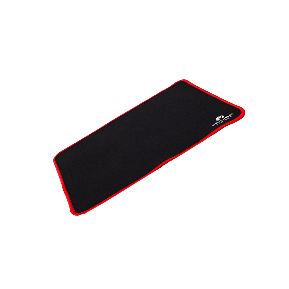 MP-121 BK/RD Mikuso Rubber Mousepad Black/ Red