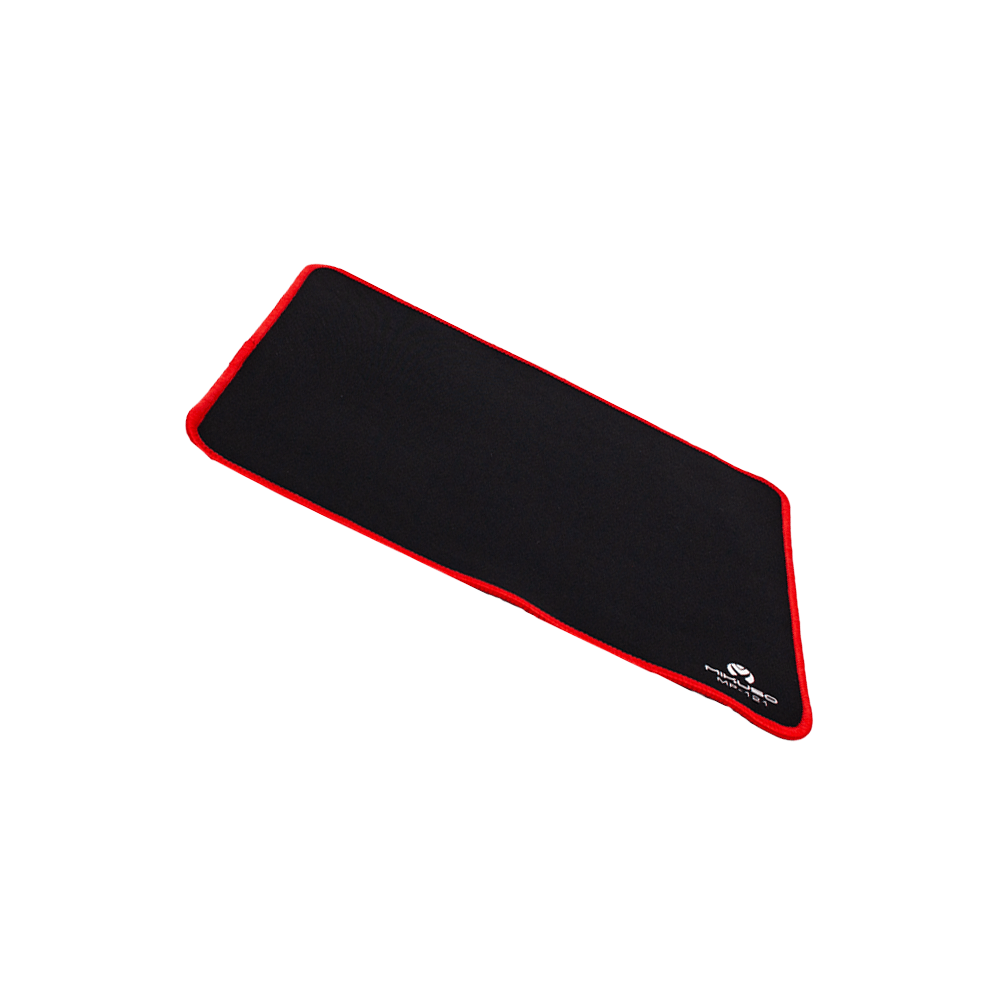 MP-121 BK/RD Mikuso Rubber Mousepad Black/ Red