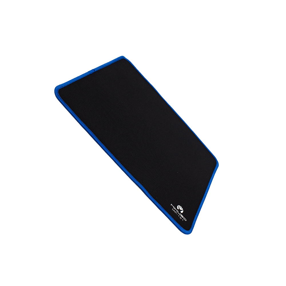MP-121 BK/BL Mikuso Rubber Mousepad Black/ Blue