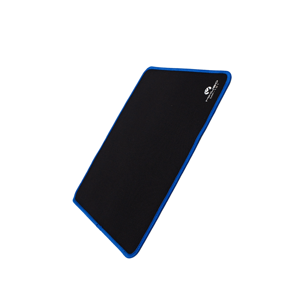 MP-121 BK/BL Mikuso Rubber Mousepad Black/ Blue