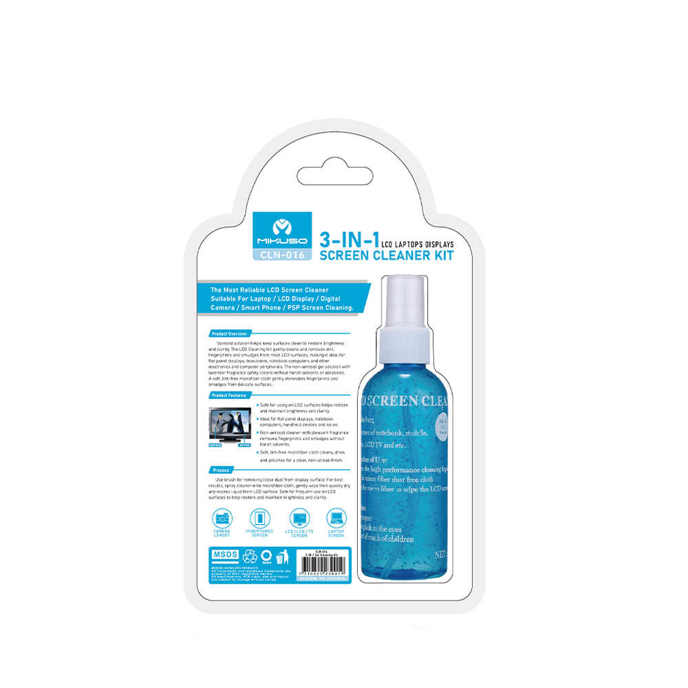 Mikuso Computer Cleaning Kit CLN-016
