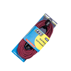 FTS-TX009+TX012PURPLE/10M  XLR Male -XLR Female Mic Cable Purple