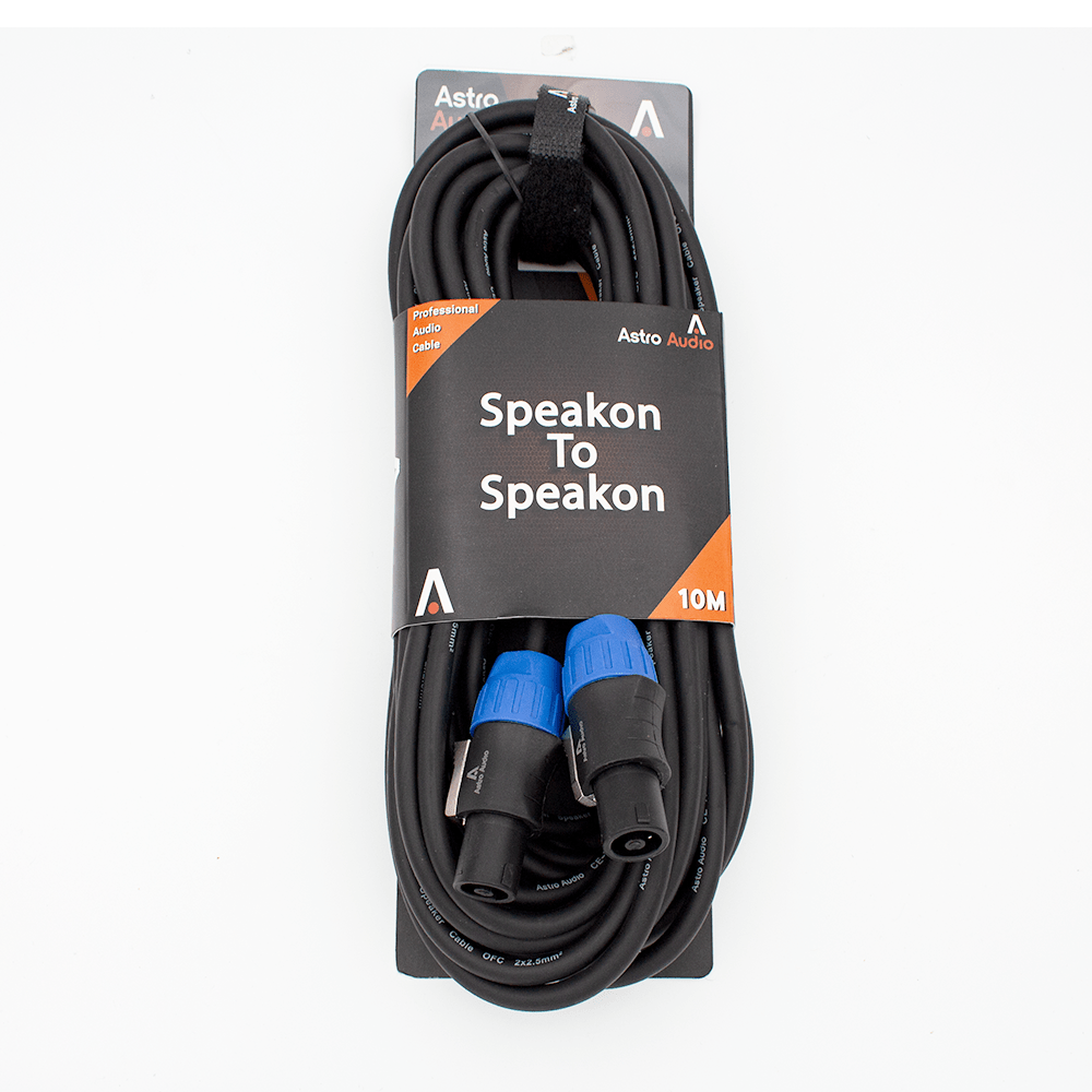 Astro Audio 10M Speakon to Speakon TSC033*2/10M