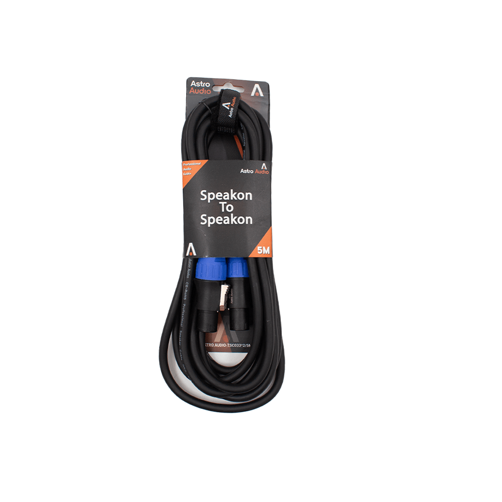 Astro Audio 5M Speakon to Speakon  TSC033*2/5M