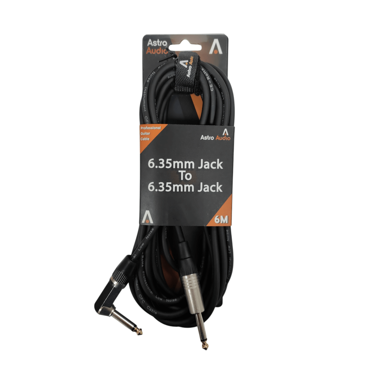 Astro Audio 6.35mm to 6.35mm Guitar Cable 6m Tj003/Tj054/6m