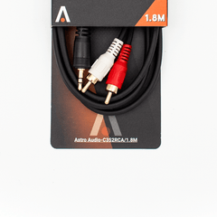 Astro Audio 3.5mm St Jack to 2RCA 1.8M C352RCA18