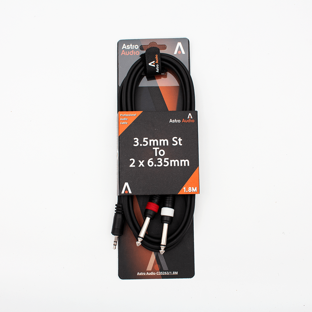Astro Audio 3.5mm St to 2X6.35mm C3526318