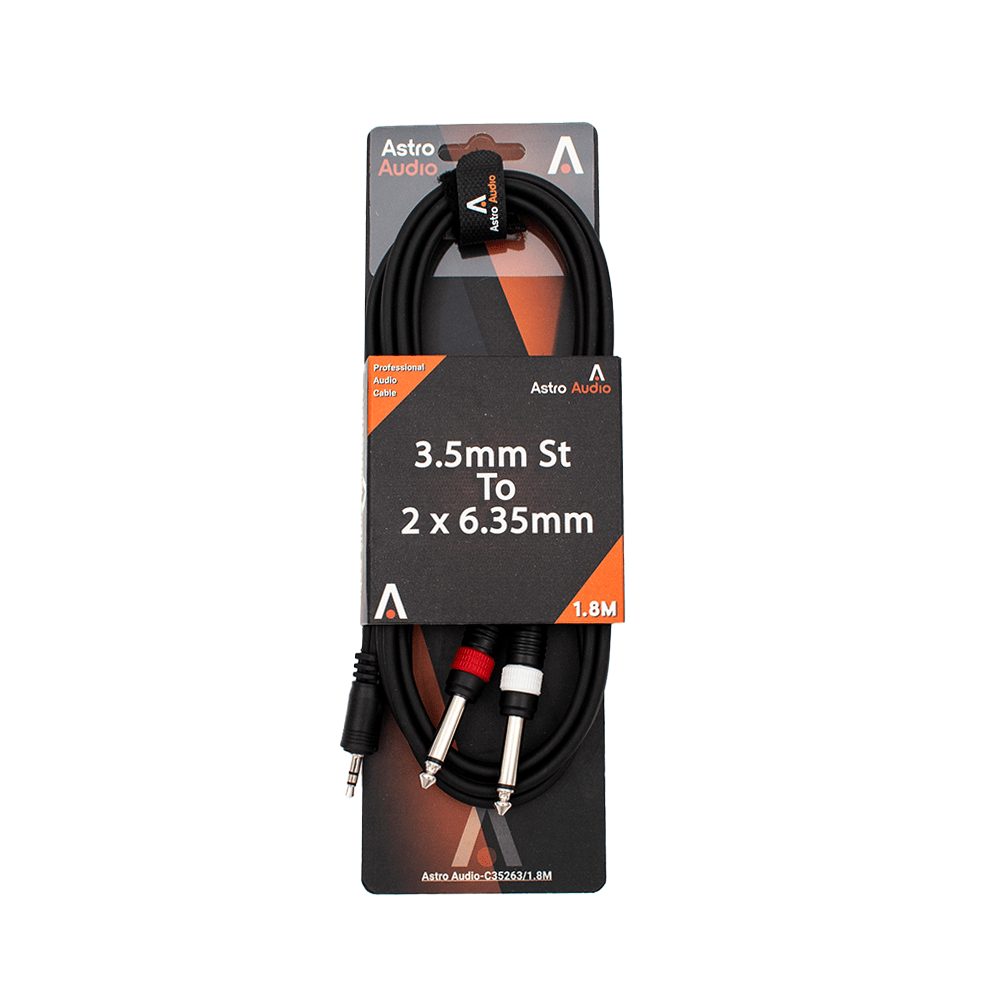 Astro Audio 3.5mm St to 2X6.35mm C3526318
