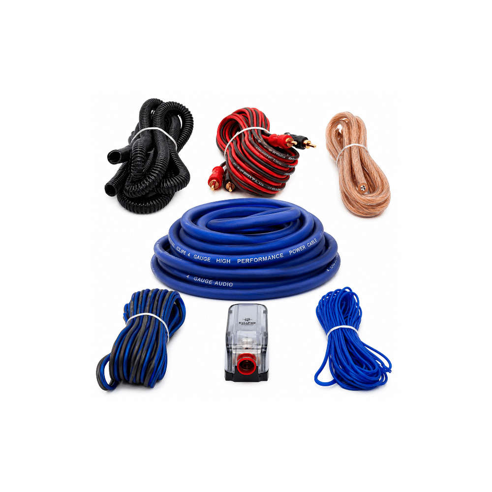 Ice Power Amp Wiring Kit 4 Gauge IPW-4PB