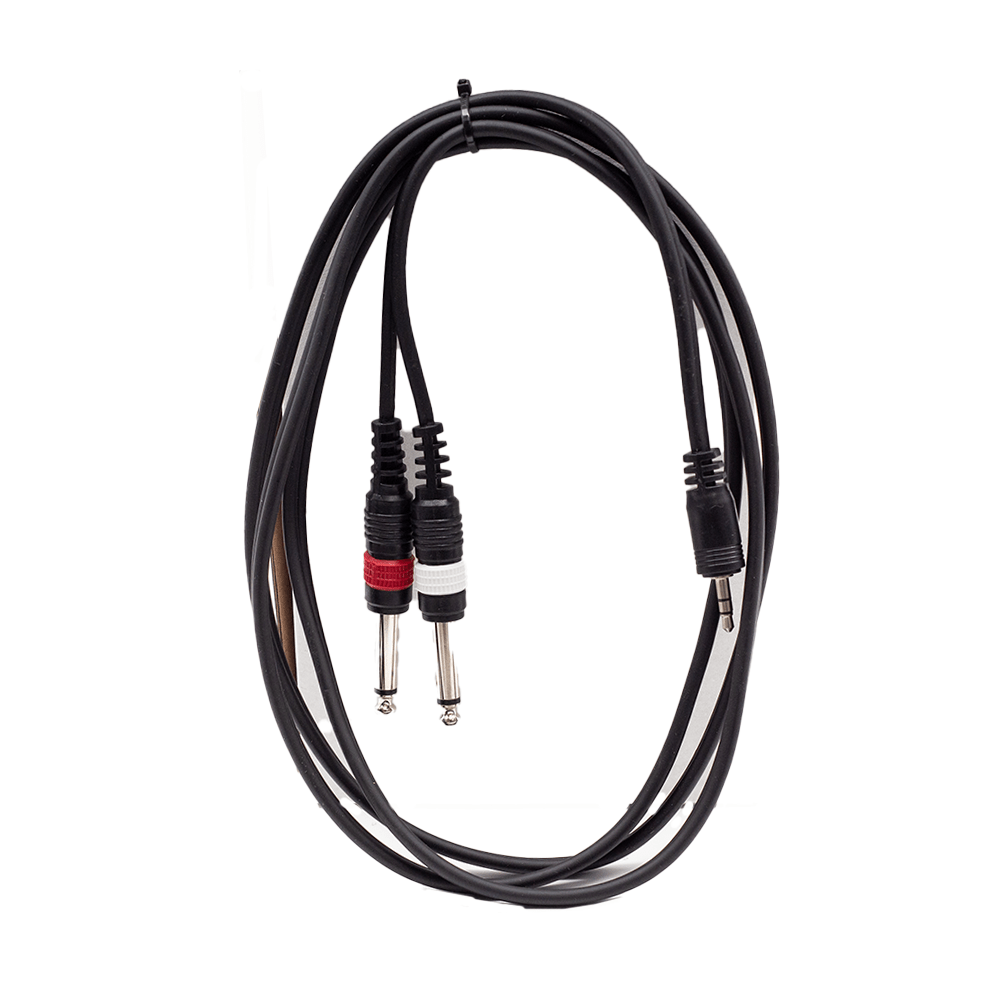 FTS 1.8M 3.5mm St to 2X6.35mm Cable TLC172