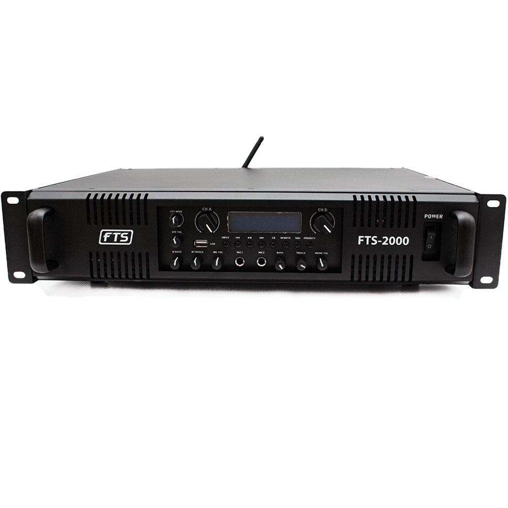 FTS Dual Channel Amplifier FTS-2000