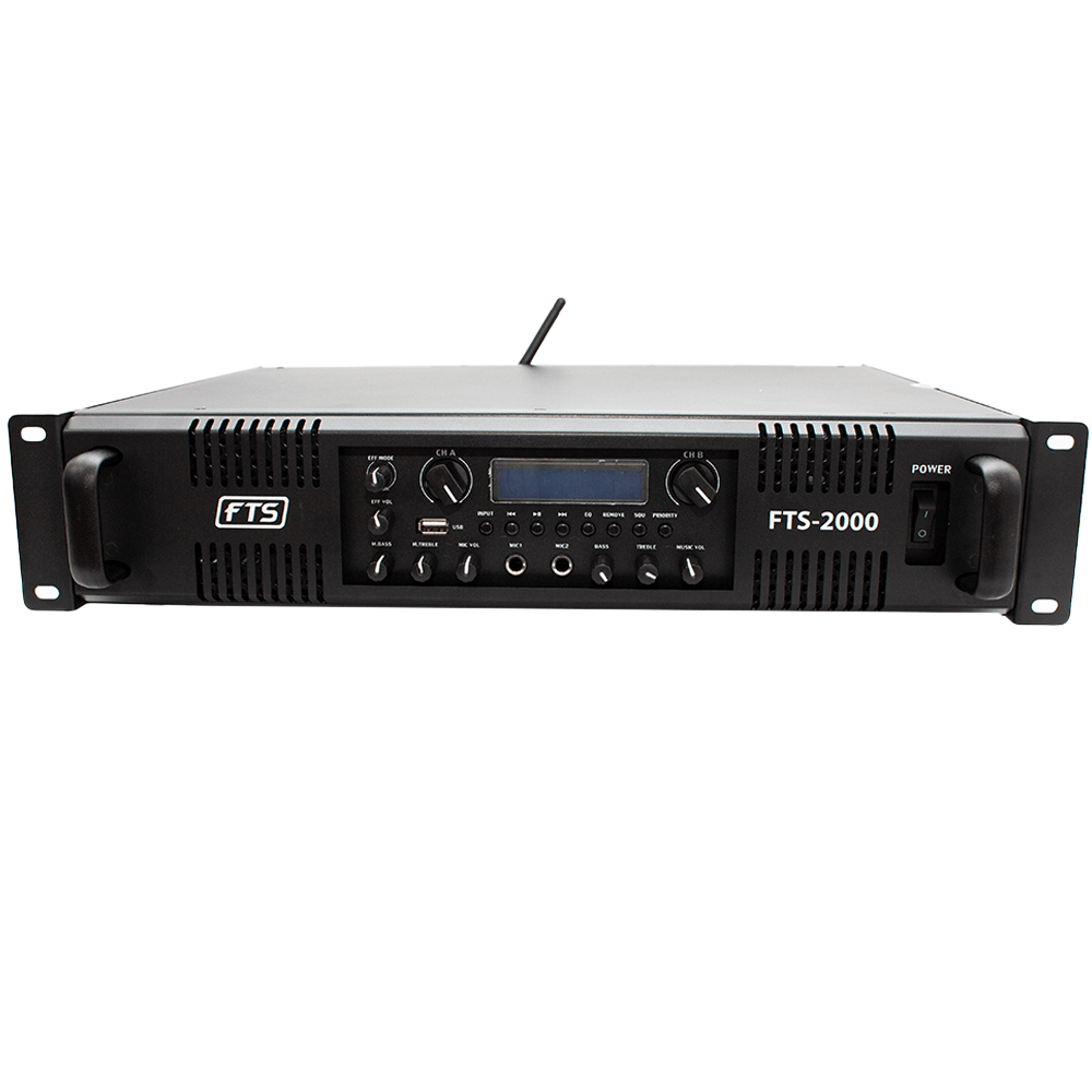 FTS Dual Channel Amplifier FTS-2000