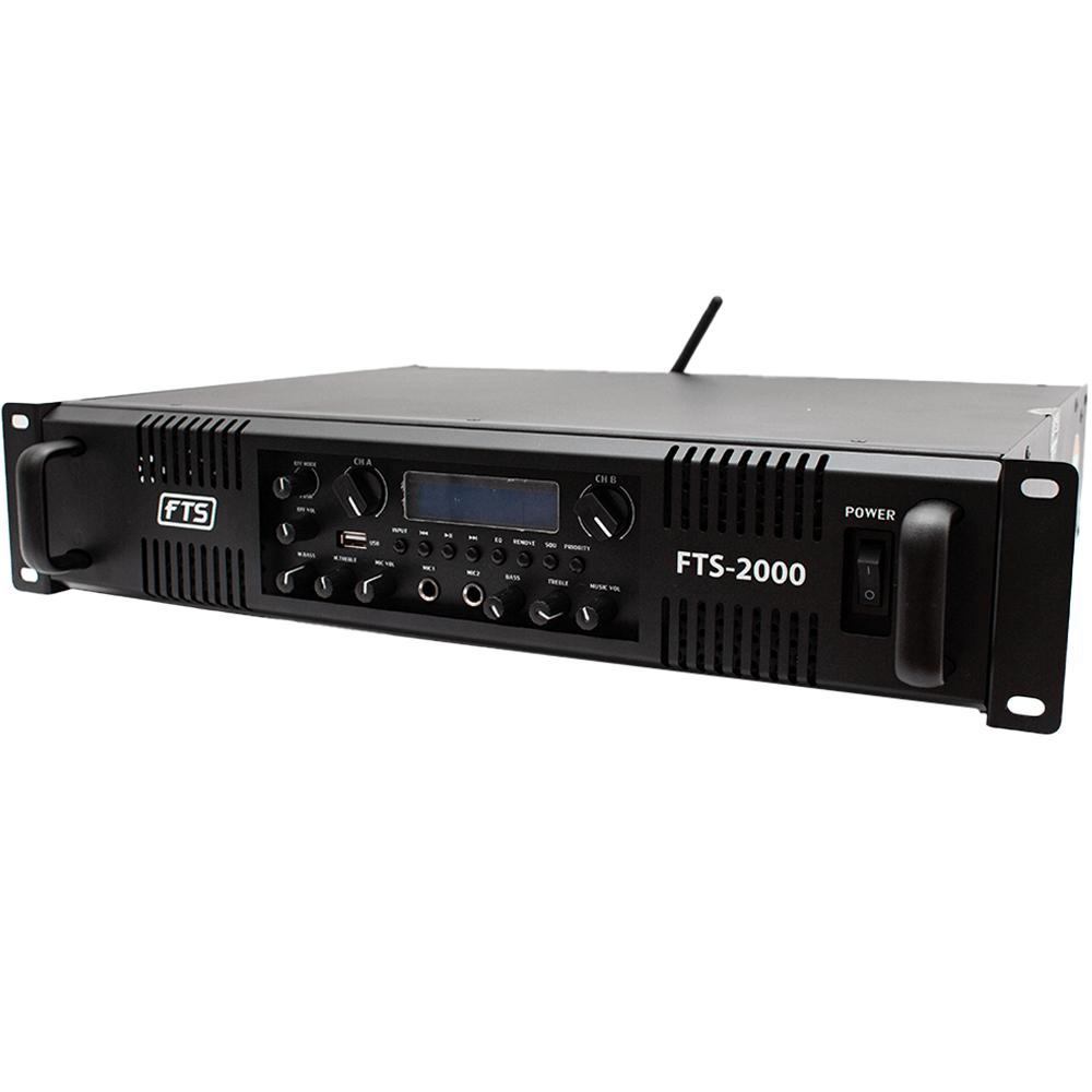FTS Dual Channel Amplifier FTS-2000