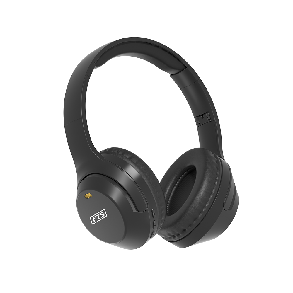 FTS Pure Audio Bluetooth Headphone Black FTS-KD55 BK