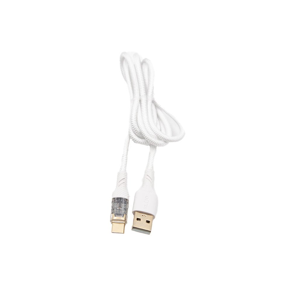 Klgo 60W Type-C Fast Charging Cable S-62 WH