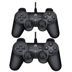 Mikuso Double Game Pad Wired Black GP-USB008 BK