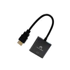 Mikuso HDMI To VGA+AUDIO Cable Black CBL-018 BK