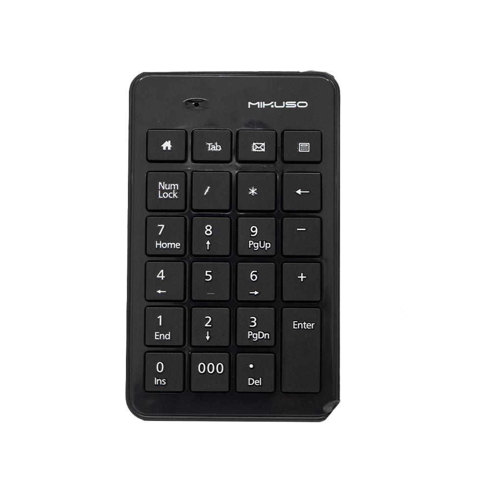 Mikuso Wired Numeric Keypad Black KB-047U BK