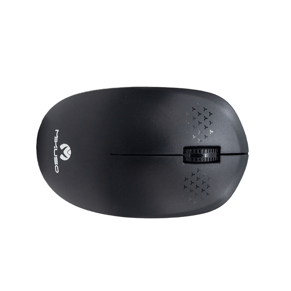 MOS-W080 BK Mikuso USBinterface Mouse Wired Black
