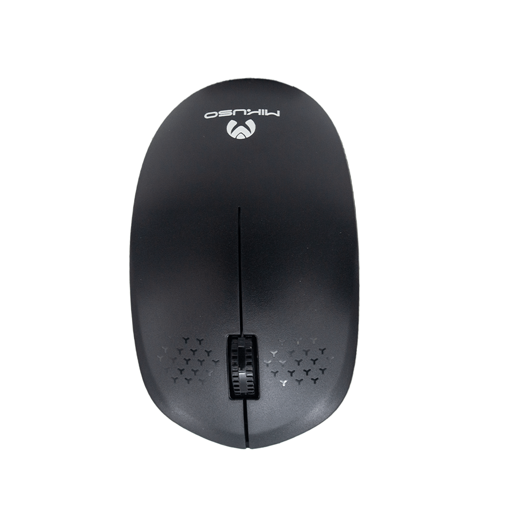 MOS-W080 BK Mikuso USBinterface Mouse Wired Black