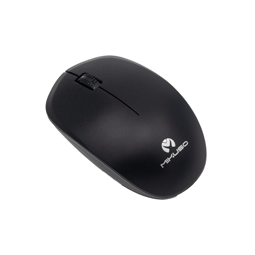MOS-W080 BK Mikuso USBinterface Mouse Wired Black