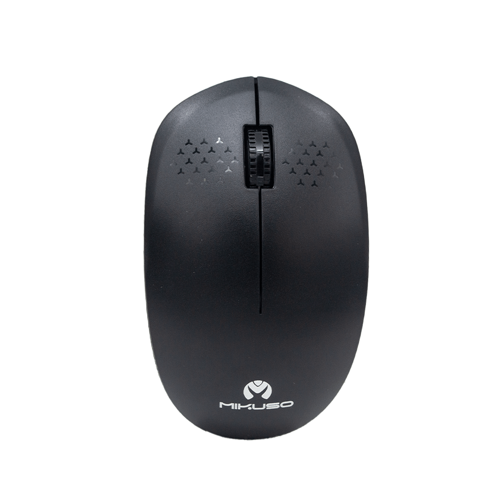 MOS-W080 BK Mikuso USBinterface Mouse Wired Black