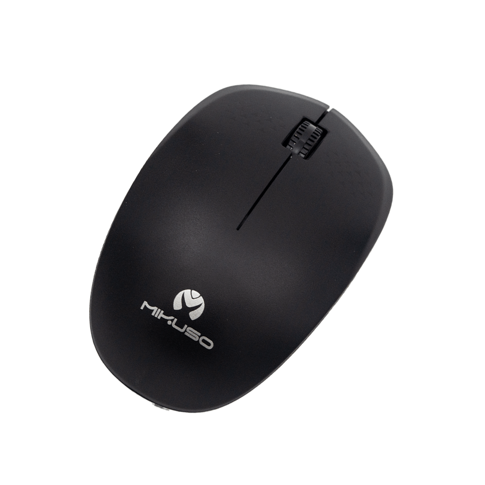MOS-W080 BK Mikuso USBinterface Mouse Wired Black