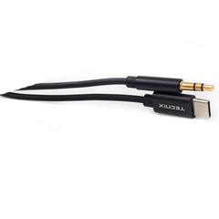 CBL-117 BK Mikuso  Audio Cable 1M 1m+3.5mm to type C Aux Black