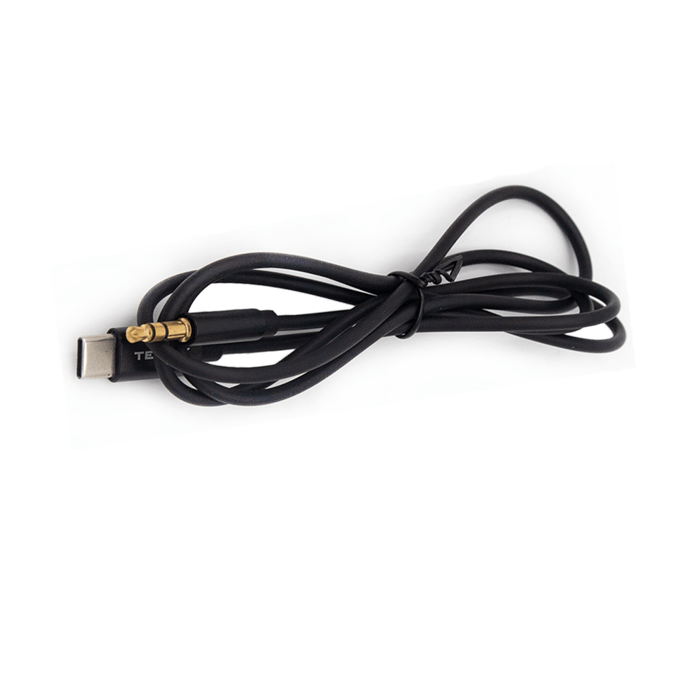 CBL-117 BK Mikuso  Audio Cable 1M 1m+3.5mm to type C Aux Black